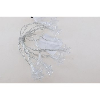 EM&EM Girlanda śnieżka 10 LED 1,65m multikolor