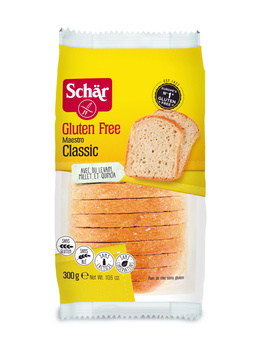 Schär Maestro Classic Bezglutenowy biały chleb pokrojony 300 g (12 sztuk)