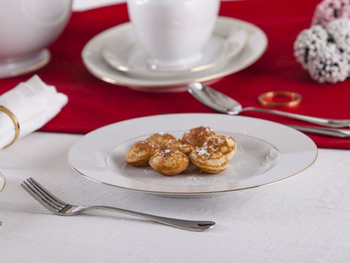 Talerz płytki 26cm MariaPaula dekoracja Złota Linia