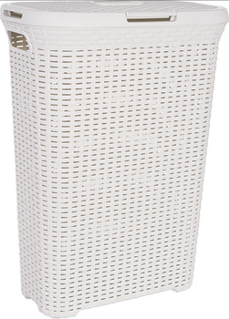 Kosz na bieliznę STYLE 40L kremowy