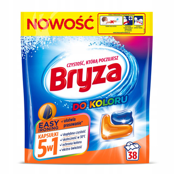 Bryza 5w1 Easy Ironing kapsułki do koloru 38