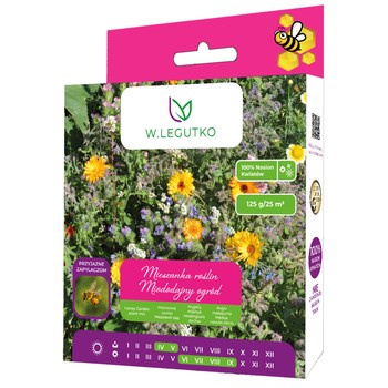 Mieszanka roślin miododajnych dzikich 125g Legutko