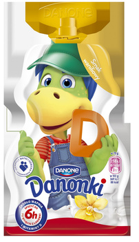 Danone Danonki Jogurt smak waniliowy 70g