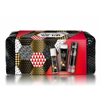 Gliss Kur Ultimate Repair Szampon 250 ml + Gliss Kur Ultimate Repair Ekspresowa odżywka regeneracyjna 200 ml + Taft Power Lakier do włosów 250 ml