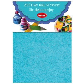 Beniamin Zestaw kreatywny filc 10 arkuszy