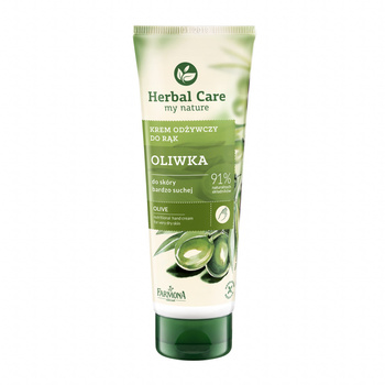 HERBAL CARE Krem odżywczy do rąk OLIWKA 100 ml