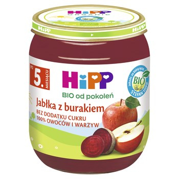 HiPP BIO Jabłka z burakiem po 5 miesiącu 125g