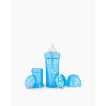 Twistshake Butelka Antykolkowa 260ml Pastelowa Niebieska