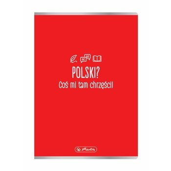 Zeszyt Herlitz A5 60 linia J. Polski