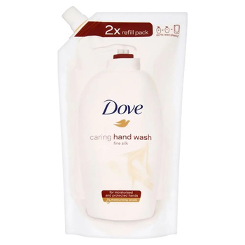 Dove Supreme Fine Silk Kremowy płyn myjący opakowanie uzupełniające 500 ml