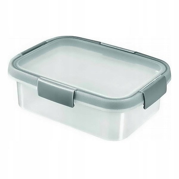 Pojemnik na żywność prostokątny Smart fresh Mix miętowy/ jasnoszary/ brzoskwiniowy 1,2L Curver