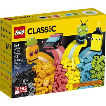 LEGO 11027 Classic Kreatywna zabawa neonowymi kolorami