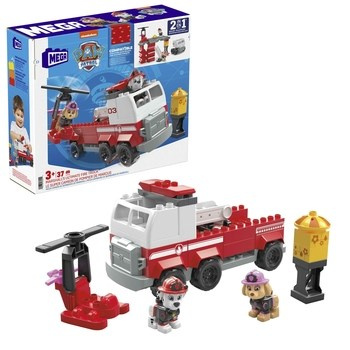 Mega Bloks Psi Patrol Wielozadaniowy Wóz Strażacki Marshalla