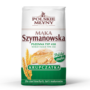 Polskie Młyny Mąka Szymanowska Krupczatka pszenna typ 450 1 kg