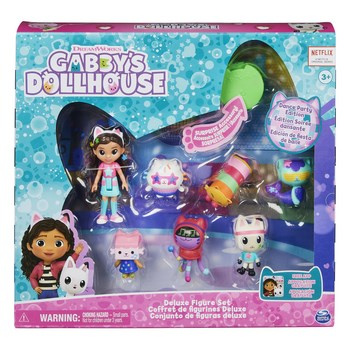 Gabby's Dollhouse Koci Domek Gabi Imprezowy Zestaw Figurek
