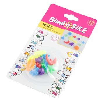 Dekoracje Na Koła Rowerowe Mocowane Do Szprych, X12Szt