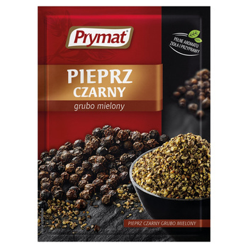 Prymat Pieprz czarny grubo mielony 15 g