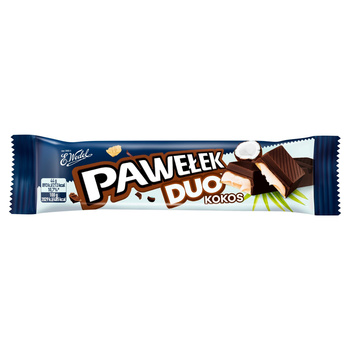 E. Wedel Pawełek Duo Batonik kokos 44 g