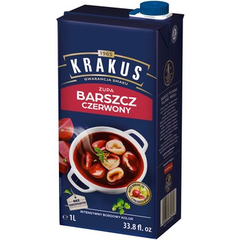 KRAKUS BARSZCZ CZERWONY 1L