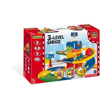 WADER Play Tracks Garage garaż 3 poziomy