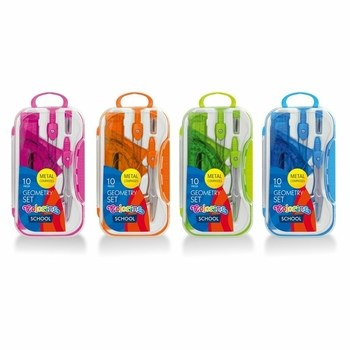 Zestaw geometryczny 10 elementów Colorino