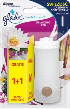 Glade Touch & Fresh Relaxing Zen Skoncentrowany odświeżacz powietrza 2 x 10ml