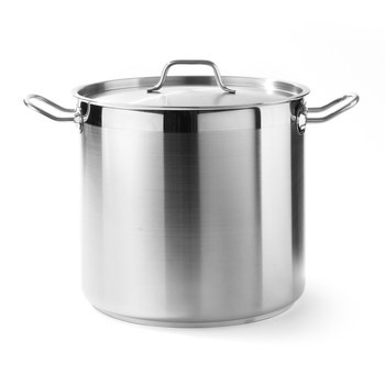 Garnek wysoki z pokrywką 16l Hendi