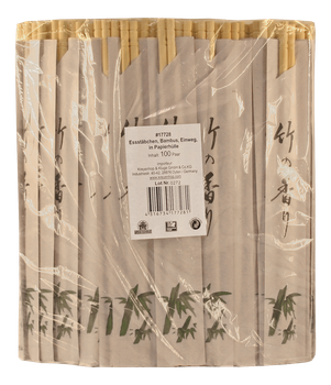 Pałeczki bambusowe w opakowaniu papierowym 100 par JADE TEMPLE