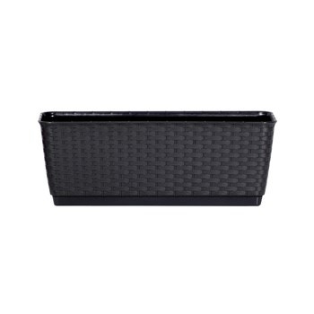 Doniczka Prosperplast Ratolla dł. 40 cm antracyt Prosperplast