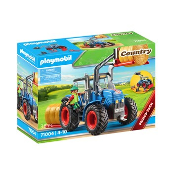PLAYMOBIL Duży traktor z akcesoriami