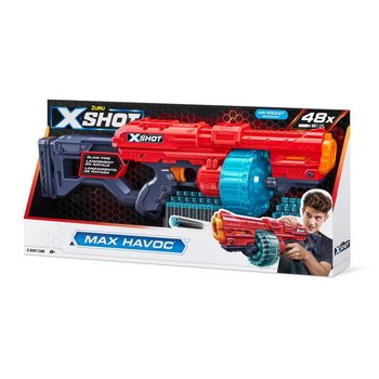 X-Shot Wyrzutnia Excel Max Havoc (48 strzałek)