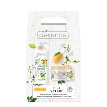 Bielenda Eco Nature Zestaw kosmetyków śliwka kakadu jaśmin mango