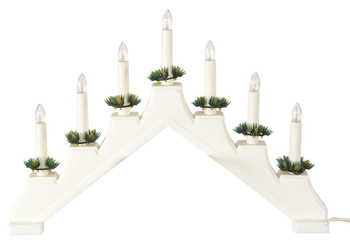 JUMI Świecznik dekoracyjny podświetlany