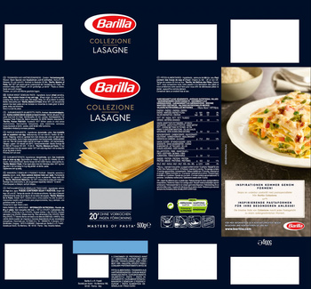 Barilla Makaron Collezione Lasagne 500 g