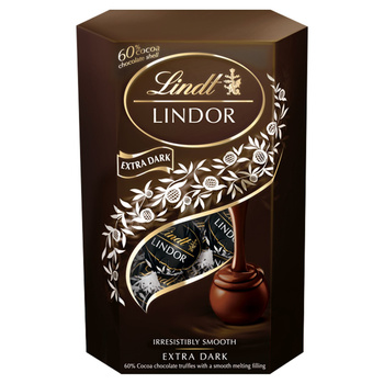 Lindt Lindor Praliny z gorzkiej czekolady 60% kakao 200 g