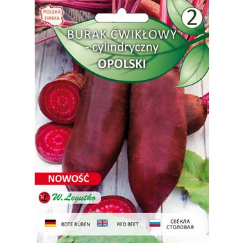Burak ćwikłowy Opolski - cylindryczny  8g  Seria bazowa Legutko