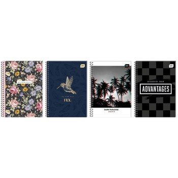 Kołobrulion A5/100 kartek, kratka z kolorowymi marginesami, INTERDRUK