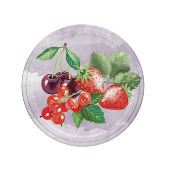 Zakrętka fi66 w owoce - 10szt.