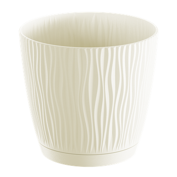 Doniczka Prosperplast Sandy P DSY190P śr 19 cm krem