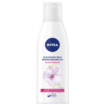 NIVEA Łagodzące mleczko oczyszczające cera sucha i wrażliwa 200 ml