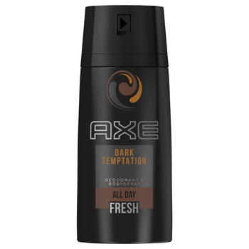 Axe Dark Temptation Dezodorant w aerozolu dla mężczyzn 150 ml