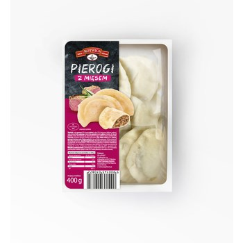 KOTWICA Pierogi z mięsem 400 g
