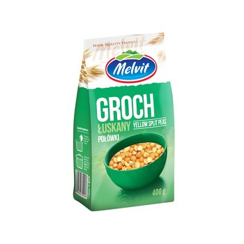 MEL.GROCH ŁUSKANY POŁÓWKI 400G