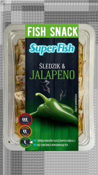 SuperFish Śledzik & jalapeno 200 g
