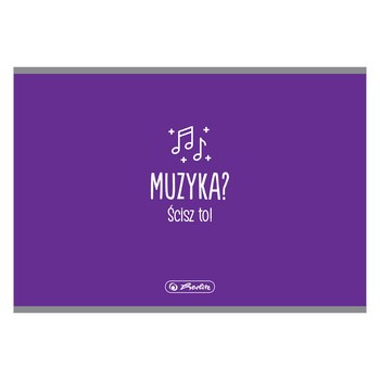 Herlitz zeszyt A5 16  przedmiotowe - Muzyka