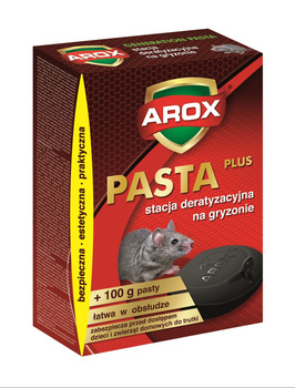 Stacja z pastą na myszy i szczury 1 szt + 100g