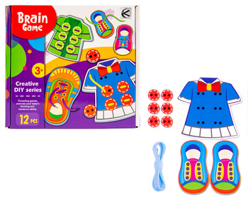 Zestaw do nauki sznurowania S-080