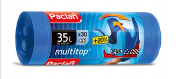 Paclan Strong Multitop Worki na śmieci 35 l 36 sztuk