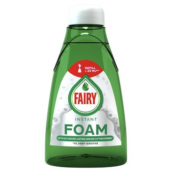 Fairy Aktywna Piana Płyn gotowy do użycia, uzupełnienie, 375ml