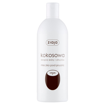 Ziaja Kokosowa terapia skóry i zmysłów Mleczko pod prysznic 500 ml